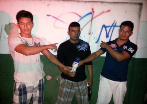 E O RAP... Pichadores acusados de crime ambiental